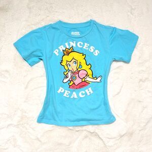 Nintendo Super Mario Princess Peach baby tee